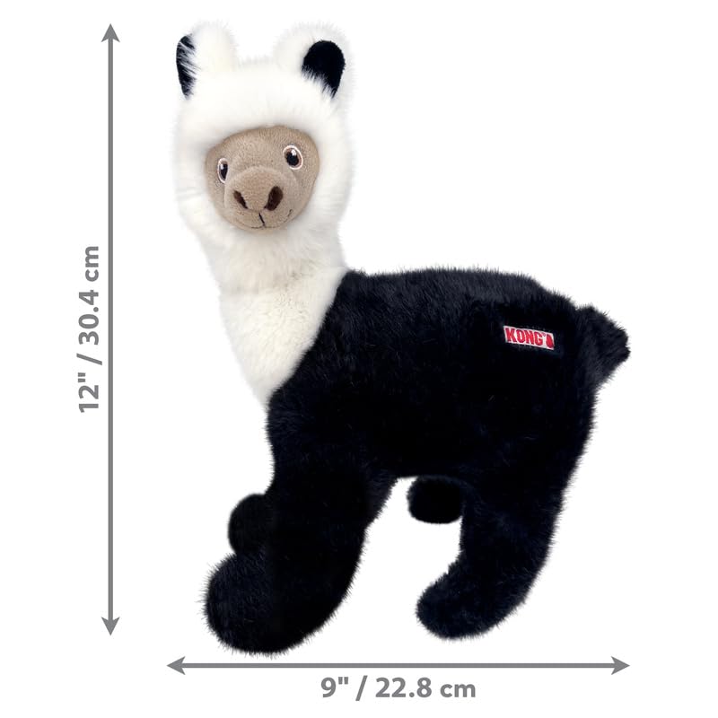 KONG Toughz Durable Plush Dog Toy - Long-Lasting Soft Chew Toy for Aggressive Chewers, Safe & Interactive for Dogs (Llama) - style: Llama