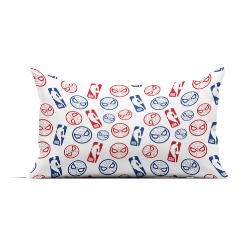 Northwest Marvel Spiderman Twin Comforter Set 4 Piece Includes Reversible Comforter & Sheet Bedding Set Soft Fade Resistant Microfiber Officially Licensed - color: Spidey Drop Twin