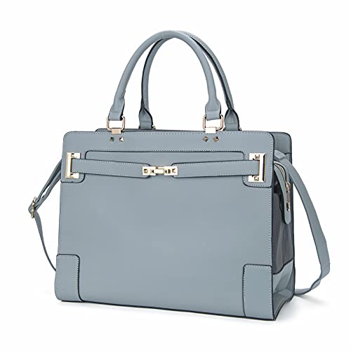 Fashion Pet Carrier Dog Cat Carrier Purse Soft-Sided Leather Handbag Pet Tote Bag for Small Dogs Puppy and Cats TSA Airline Approved (Grey) - color: Grey