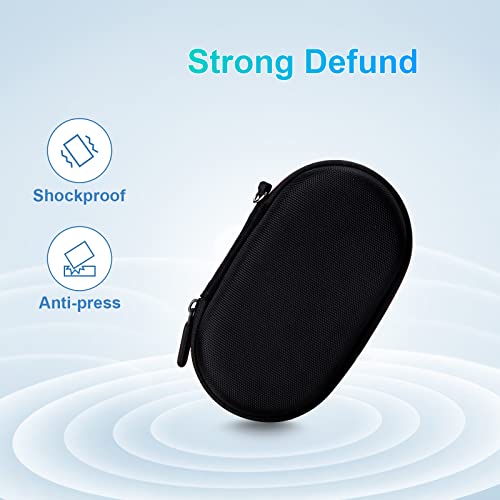 XANAD Case for Logitech/Apple/HP/Razer Mouse - Fit M510/M650/M170/Magic Mouse/Razer Viper V2 Pro Hyperspeed Wireless Gaming - Protective Carrying Storage Bag - color: Black