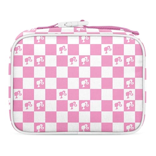 Simple Modern Barbie Kids Lunch Box & Insulated Lunch Bag for School | Hadley Cute Lunch Box for Girls, Boys, Toddlers | Fits Bento Box, Lunch Containers | Small Lunch Bag | Checkmate - color: Barbie: Checkmate