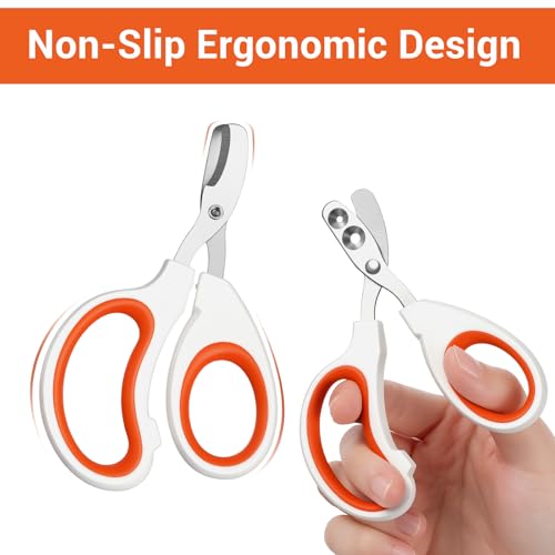 Bearded Dragon Nail Clippers, Stainless Steel Pet Nail Clippers, Reptile Nail Clippers Grooming Tool for Bearded Dragons, Small Animals, Reptile Care Supplies