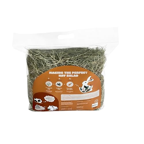 Bermuda Hay – High-Fiber, Low-Calcium Coastal Grass for Rabbits, Guinea Pigs & Small Pets – All-Natural, Hand-Packed, Timothy-Allergy Friendly (24 oz) - size: 1.5 Pound (Pack of 1)