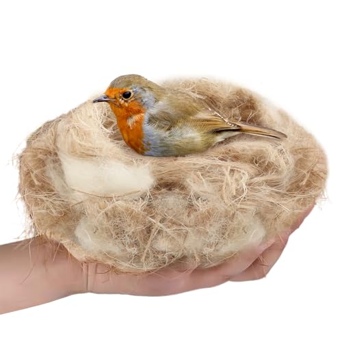Balana 40g Building Mat Pigeon Natural Mixing Bird Nesting Material Cushion Cage Liner, Bird Nest Nesting Liners Great for Nest Building and Hideouts