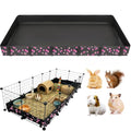 DZWLKJ Waterproof Guinea Pig Cage Liner,Washable Tarp Bottom Base,Cherry Graphic,24"x60", Reusable for Rabbit, Chinchilla, Hedgehog, Ferret & Other Small Animals. - size: C&C 2x5(24x60 inches)