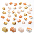 HOMICO 32 Pieces Mini Guinea Pig Animals Tiny Resin Animals for Dollhouse Fairy Garden Landscape Aquarium Party Decoration - style: Guinea Pig