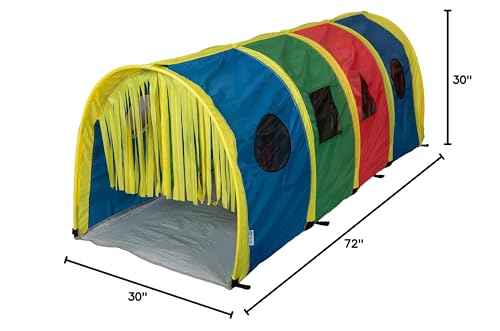 Pacific Play Tents 95260 Super Sensory 6' Institutional Tunnel