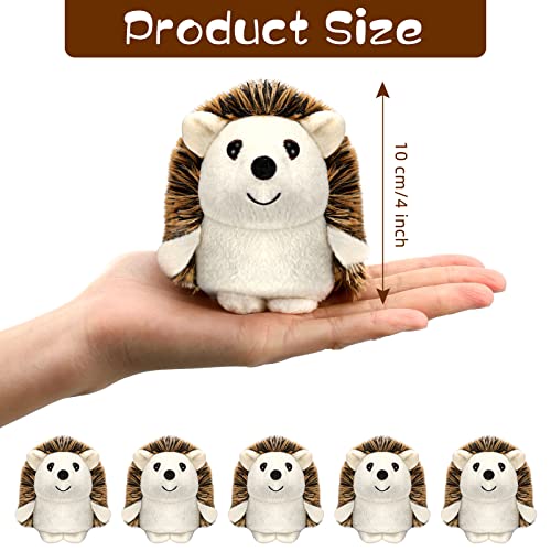 Zubebe Mini Hedgehog Plush Toys 4 Inch Classroom Party Favors,36 Pcs