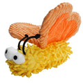 Nocciola Plush Squeaky Dog Toys, Cute Durable Stuffed Crinkle Puppy Pet Chew Toys for Large Medium Small Dogs - Butterfly - style: Butterfly