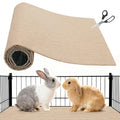 15.7 x 39.3 Inch Self-Adhesive Rabbit Scratch Mat, Cut-to-Fit | Large Surface Supports Chewing, Nail and Tooth Care, Resting and Nesting across Cages, Stairs or Furniture