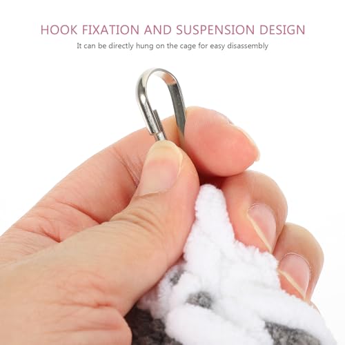 TEHAUX Sugar Glider Climbing Rope Cage for Guinea Pigs, Hamster, Ferret, Mouse, Pet Toys