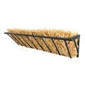 Garvee Hay Feeder for Horses, 63'' Long Hay Rack | with 67 Gallon Large Capacity, Heavy Duty Carbon Steel Wall Mounted Feeder Rack for Horses, Goats, Sheep in Stable and Farm - size: 63 inch