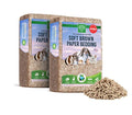 Small Pet Select Paper Bedding, Brown, Odor Control, 178 L, 2-Pack | Soft Natural Absorbent Bedding, Odor Control, Made in USA, For Guinea Pigs, Rabbits, Hamsters & Small Pets - size: 356 L (2-Pack - 178 L)