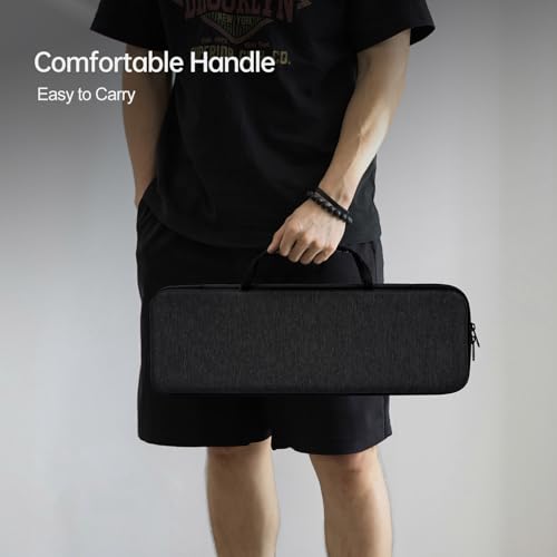 CASEDAO Hard Keyboard Carrying Case Sleeve Cover for Logitech MX Keys S/MX Keys Advanced Keyboard, Travel Protective Storage Bag - size: Logitech MX Keys S/MX Keys