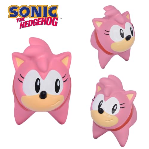 Just Toys – Sonic the Hedgehog SquishMe Series 1 Blind Pack, Slow-Rise Foam | Officially Licensed. 1 random 2.5-inch slow-rise foam figure per pack. 6 to collect. Ages 3+. - style: SquishMe Series 1