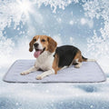 NAMOTEK Large Washable Dog Cooling Mat Ice Silk Cool Mat for Pet Self Comfortable Blanket Dog Pad - size: 39" x 27"