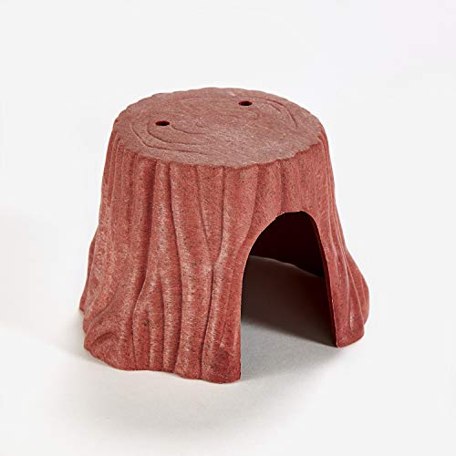 Kaytee Natural Tree Trunk Hideout, Small - size: 5.5"L x 5.0"W x 3.8"H