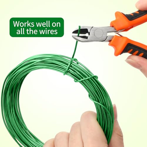 Mudder 5 Roll Aluminum Bonsai Training Wire Tree 1/1.5/2.0/2.5/3mm 118 Feet Total with Bonsai Wire Cutter Anodized Training for Holding Branches Small Trunks (Classic) - color: Classic, size: 1/1.5/2/2.5/3mm