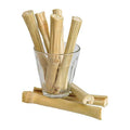 BWOGUE 100g Pet Snacks, Bamboo Chews for Rabbits, Sweet Bamboo Chew Sticks | About10-14 Sticks, 3.94 in Bamboo Sticks for Rabbits, Rabbit Chew Toys, Squirrels, Guinea Pigs, Chinchillas & Hamsters - size: 1 Count (Pack of 1)