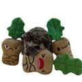 Emotional Mandrakes Trio Set Chibi Kawaii Mint Stuffed Fleece Hedgehog Rat Guinea Pig Degus Chinchilla Enrichment Toy Small Animal Photo Prop Cage Buddy Mint Stick Alternative