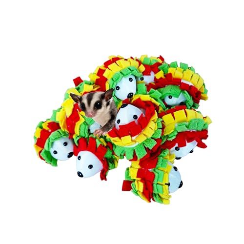 Fleece Snuggle Buddy Hedgehog for Sugar Gliders Flying Squirrel Ferret Hedgehog Guinea Pigs Hamsters Ferrets