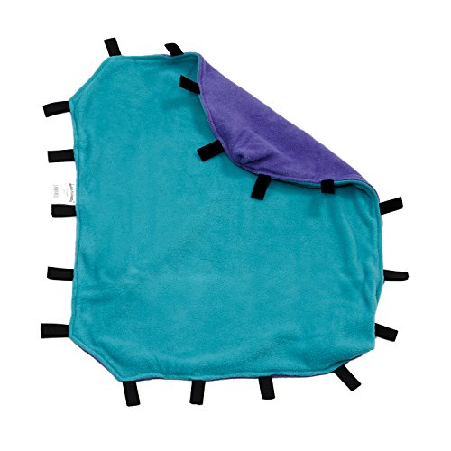 MidWest Homes for Pets Ferret Nation Shelf Cover | Fits top or Bottom Shelf for Ferret Nation & Critter Nation Small Animal Cages | Measures 23.25L x 17.5W x 1H - Inches - color: Teal and Purple, size: 23.3"L x 17.5"W x 1.0"H