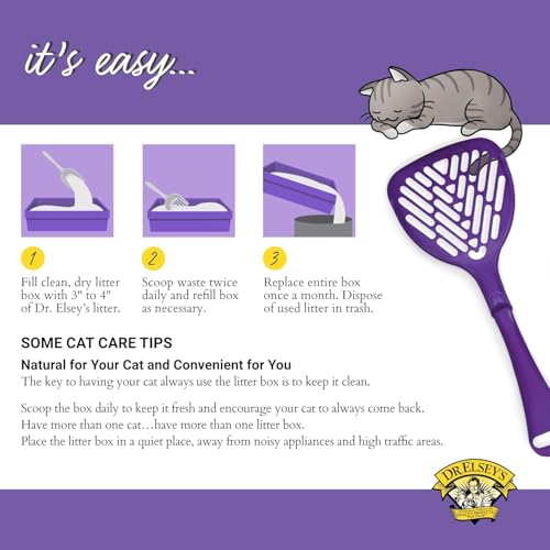 Dr. Elsey's Clean Tracks Clumping Clay Cat Litter, 20 lbs. - size: 20 pounds