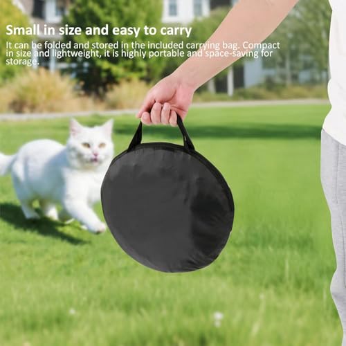 Outdoor Cat Enclosure, 3-in-1 Portable Pop Up Cat Mesh Tent with Tunnel for Cat Run, Easy Set Up and Foldable Catio Playground for Indoor Cats, Rabbits & Small Animals, Includes Storage Bag - size: 3-in-1 cat enclosures set