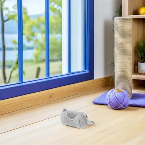 TEHAUX Portable Velvet Pet Carrier Bag for Small Pets, Lightweight and Warm Cozy Sleeping Pouch for Hamsters, Bunnies, Hedgehogs, for Everyday Errands and Outdoor Activities