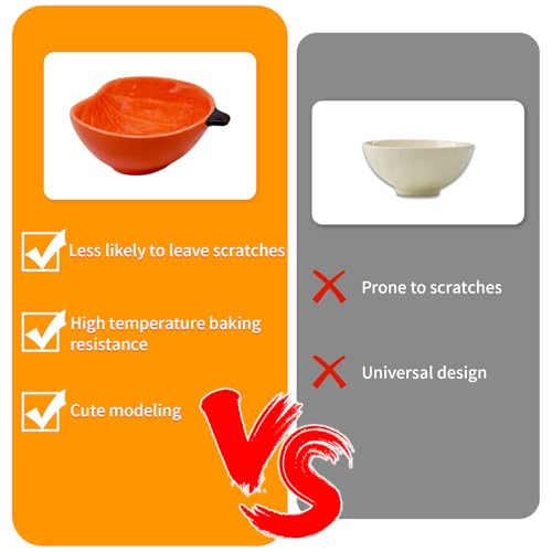 Small Guinea Pig Food Bowl Pumpkin-Shaped Cute Ceramic Hamster Water Bowl Ferret Rat Chinchilla Rabbit Feeding Dish Young Animal Feeder(Brown) - color: Brown