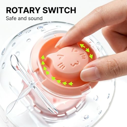 Hamster Exercise Ball, 7 Inch Running Wheel for Dwarf Hamsters to Reduce Boredom and Increase Activity-Pink