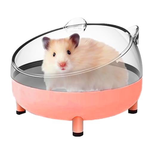 Meow&Woof Hamster Sand Bath Container, Large Sandbox Toilet Gerbil Batheoom Hamster Sand, 2.2LBS Chinchilla Dust Bathing, 100% Natural Sands for Hamsters Bath (Flower Smell)