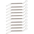 10Pcs Spring with 2 Clips, Wire Cage Clips for Small Pet Water Bottle, Rabbit, Guinea Pig, Hamster