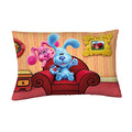 Franco Kids Bedding Super Soft Microfiber Reversible Pillowcase, 20 in x 30 in, Blues Clues - color: Blues Clues
