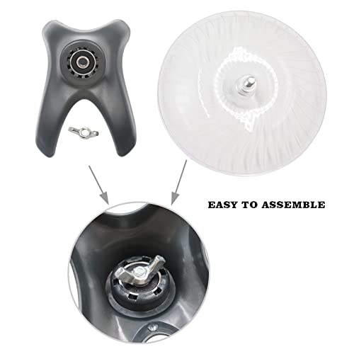 Hermit Crabs Wheel Toy, Hamster Running Wheel Toys, Small Animals Cage Accessory, Tank Accessory, Suitable for Hermit Crab Hamster Rat - color: Black, size: Small