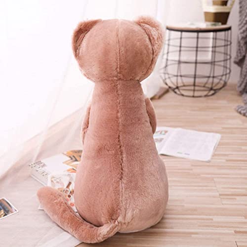 Ferrets Plush Pillow 20 Inch(Brown) - color: Brown