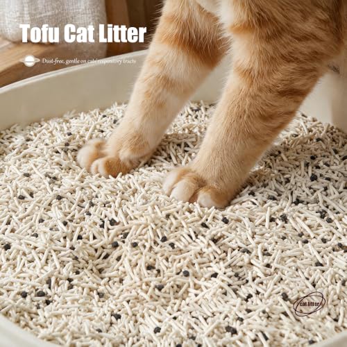 Tofu Cat Litter 3LB for Travel & Short Trip - size: 3LB