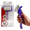 Warren London Precision Pro Medium Slicker Brush for Dogs & Long Coats - style: Precision Pro Medium