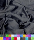Barcelonetta | Minky Fabric | Plush, Super Soft, Cuddle | Solid Minky | by The Yard | 60" Wide | Baby Blanket, Change Station Cover, Pillow, Scarf, Beanie (Black, 1 Yard) - color: Black, size: 1 Yard