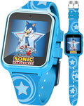 Accutime Kids SEGA Sonic The Hedgehog Blue Educational Touchscreen Smart Watch Toy for Boys, Girls, Toddlers - Selfie Cam, Learning Games, Alarm, Calculator, Pedometer (Model: SNC4133AZ) - color: Sonic Star