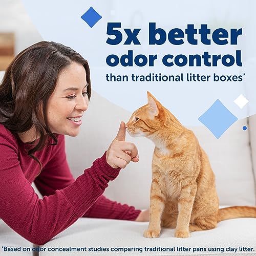 PetSafe ScoopFree Disposable Crystal Cat Litter Tray - Easy Cleaning Box - Refill Tray for Automatic Litter Box - Lavender Scent - 4.3 lb Bags - 9 Pack - size: 9-Pack