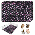 2 Pack Waterproof Guinea Pig Cage Liner, 36" x 48" Washable Reusable Guinea Pig Liner, Super Absorbent Leak-Proof Pet Pee Pad Mats for Guinea Pigs Rabbit Chinchilla Bunny Hamster - size: 36*48 inch 2pack