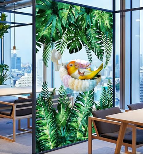 Warm Bird Nest Bed with Suction Cup Bird Snuggle Hut Breeding Bird House Plush Hanging Bird Bed for Parakeet, Conure, Budgie, Cockatiel, Lovebird, Finch, Hamster-Pink - color: Pink with Suction Cup