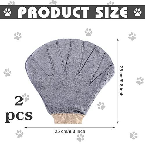 2 Pcs Sugar Glider Bonding Mitt, Calming Sleeping Glove, Bite Proof Animal Handling Gloves, Hedgehog Accessories Calming Glove for Train Your Sugar Glider Small Animals Hamster Rats Pet (Gray) - color: Gray