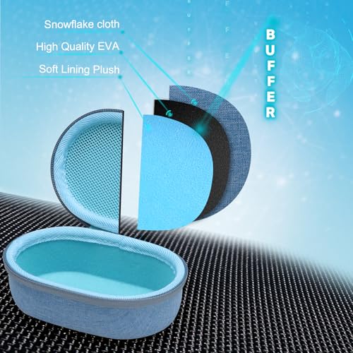 XANAD Mouse Case for Logitech/Razer/Apple/HP Mouses,for Logitech G502 / G305 / G502 Hero / G502 X Plus / G502 X/G PRO/G PRO X or Razer Deathadder V2 X / V2 Pro / V3 & Viper V2 Pro / V3 Mouse(Blue) - color: Blue