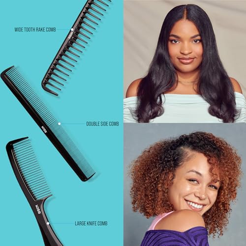 KISS Professional 10-pc Comb Set-Detangle & Style Assortment - size: One Size