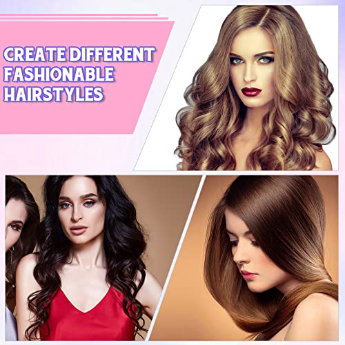 8 Pcs Hair Styling Set - Dual Edge Teasing Brush, Triple Teasing Comb, Rat Tail Comb, Grooming Clips for Women, Girls, Stylists (Blue) - color: Blue