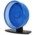 Silent Runner Pro | Sugar Glider Exercise Wheel (Blue with Stand) - color: Blue with Stand