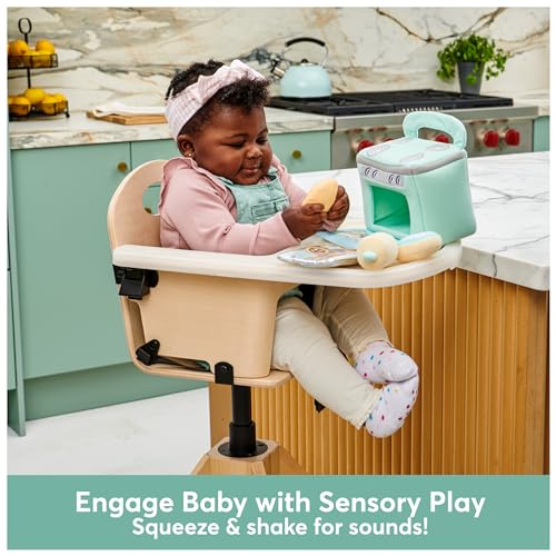 Baby GUND My First Baking Plush Playset with Sounds, Rattle, Squeaks and Crinkles, Ultra Soft Plush Sensory Toy for Babies and Newborns - style: Baking Playset
