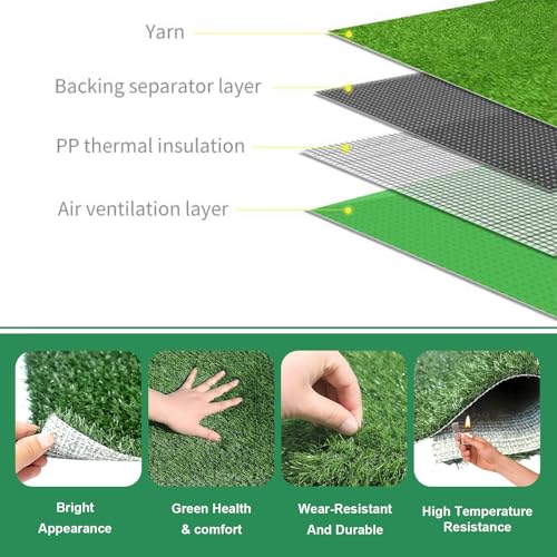 Dog Grass Pee Pad for Training, 33"x 20.6" Reusable Washable Replacement Artificial Grass for Potty Tray, Indoor/Outdoor Turf Grass, Realistic Fake Grass for Dogs (Pack of 2) - size: 33×20.6 Inch(Pack of 2)